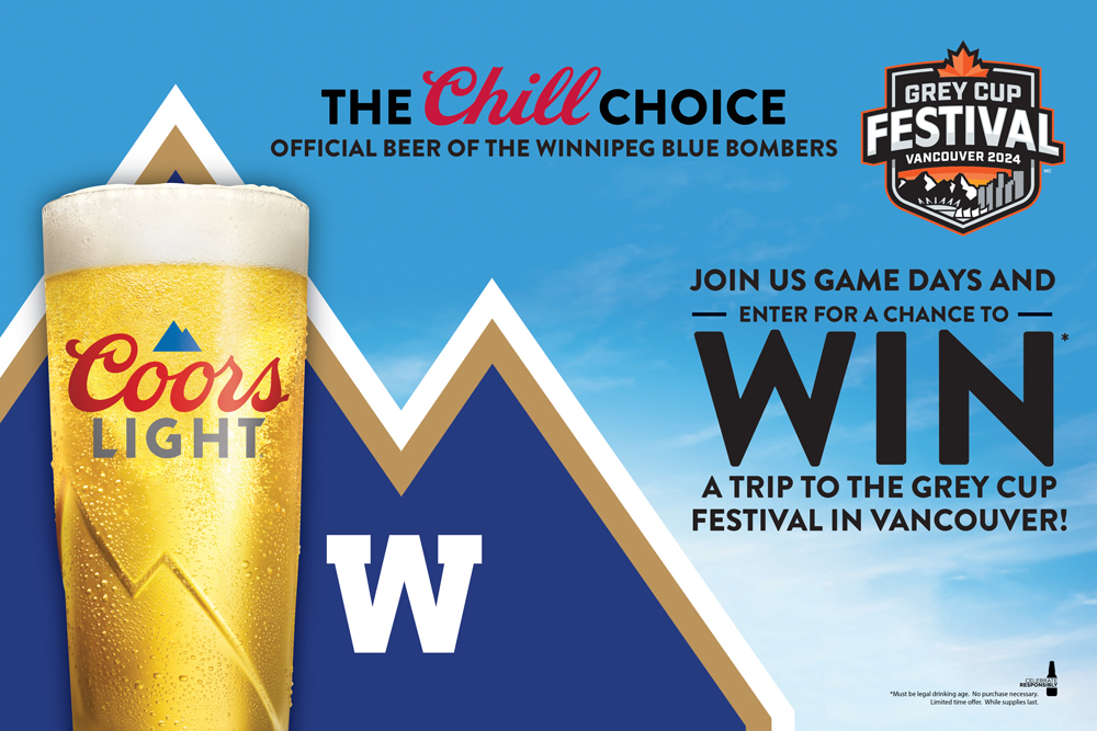 2024 Grey Cup Festival Contest Casinos of Winnipeg